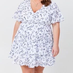 Arula White Tallulah Dress, Size X